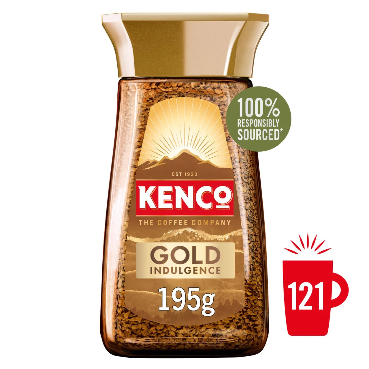 Kenco Gold Indulgence Instant Coffee (2 Jar)
