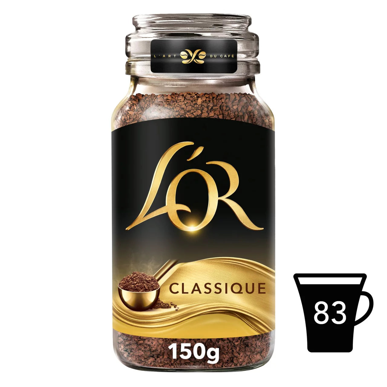 L'OR Classique Instant Coffee (2 Jar)