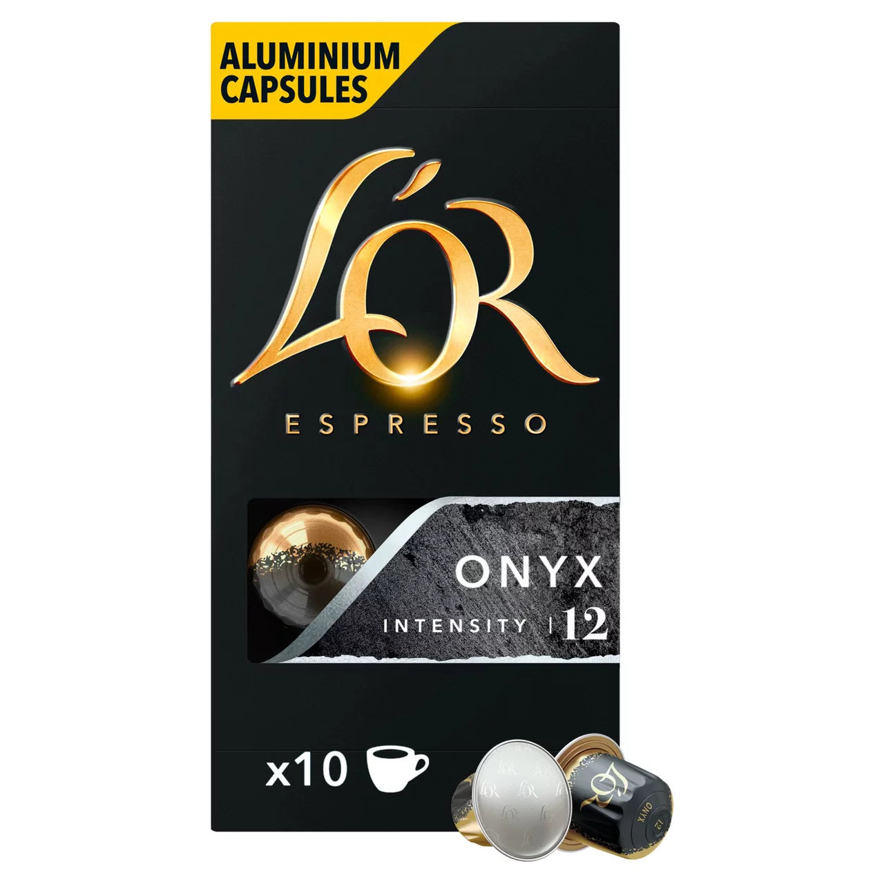 L'OR Espresso Onyx Coffee Pods Intensity 12 (2 box )