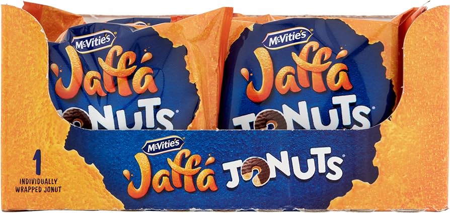 McVitie's Jaffa Cakes Jaffa Jonuts 12 x Single Serve Pack Pack size: Case of 12
