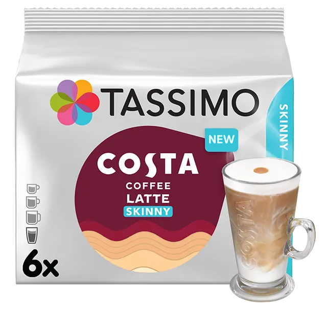 Tassimo Costa 6 Latte 167.4g