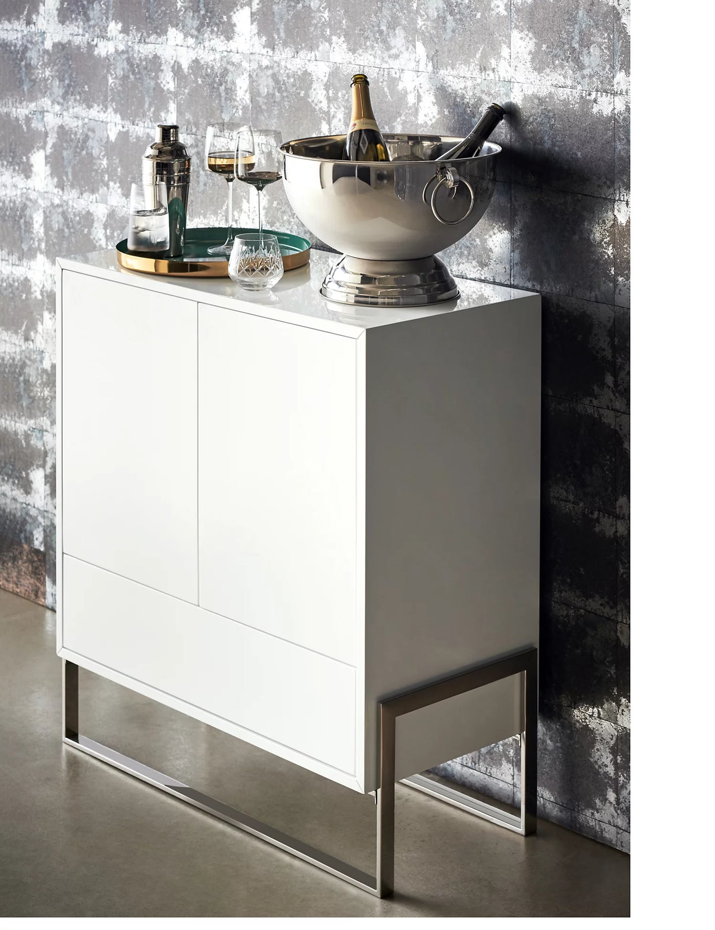 Bloomsbury Champagne Trug GOLD