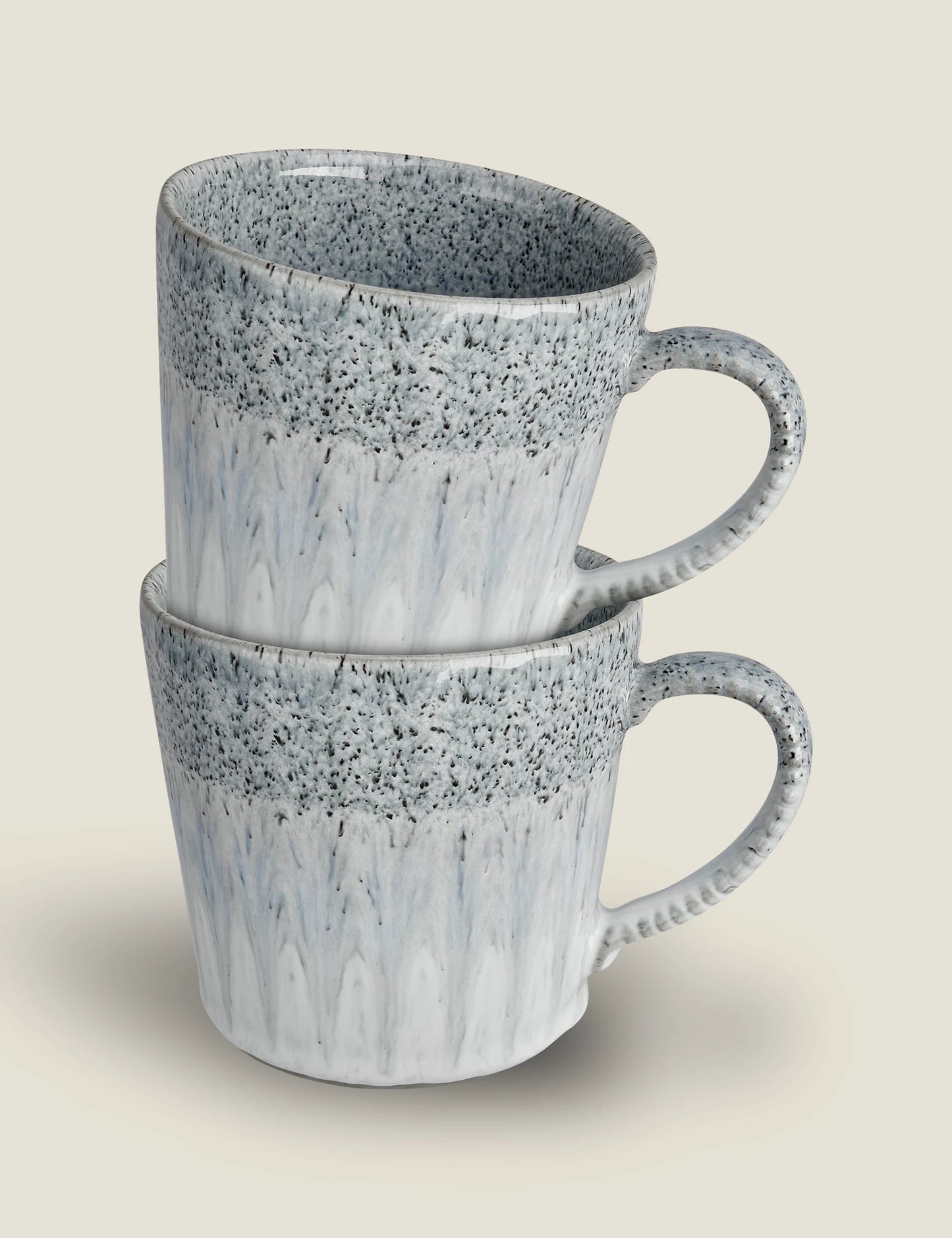 Set of 2 Studio Grey Accent Mugs