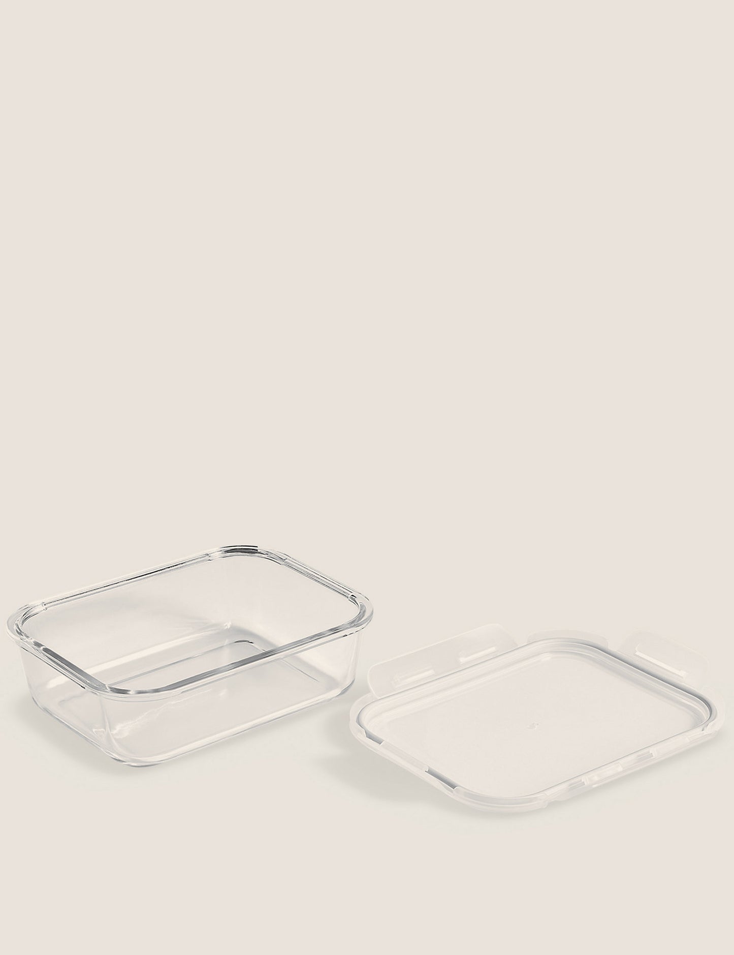 Large Glass Fridge Storage Container