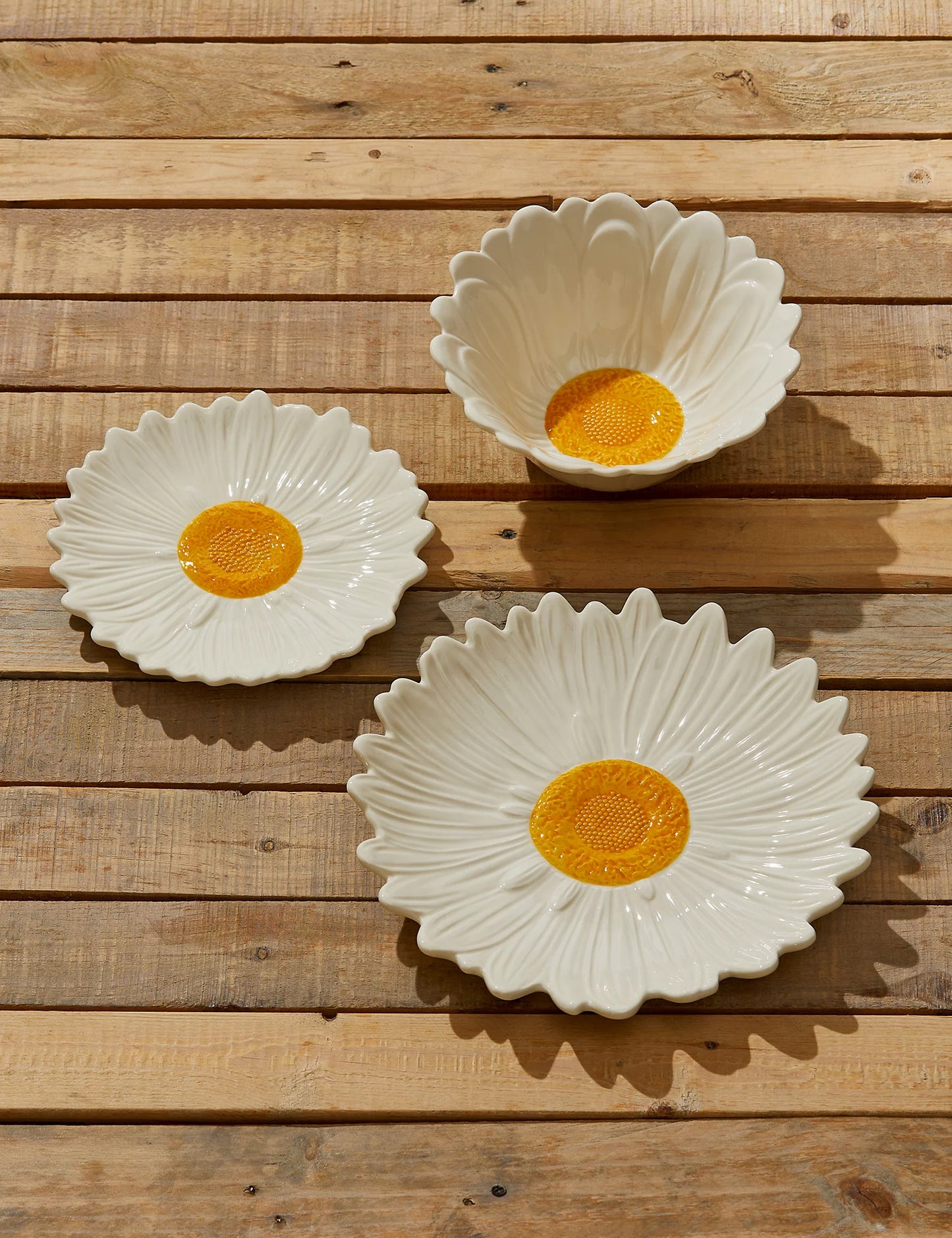Daisy Side Serving Plate