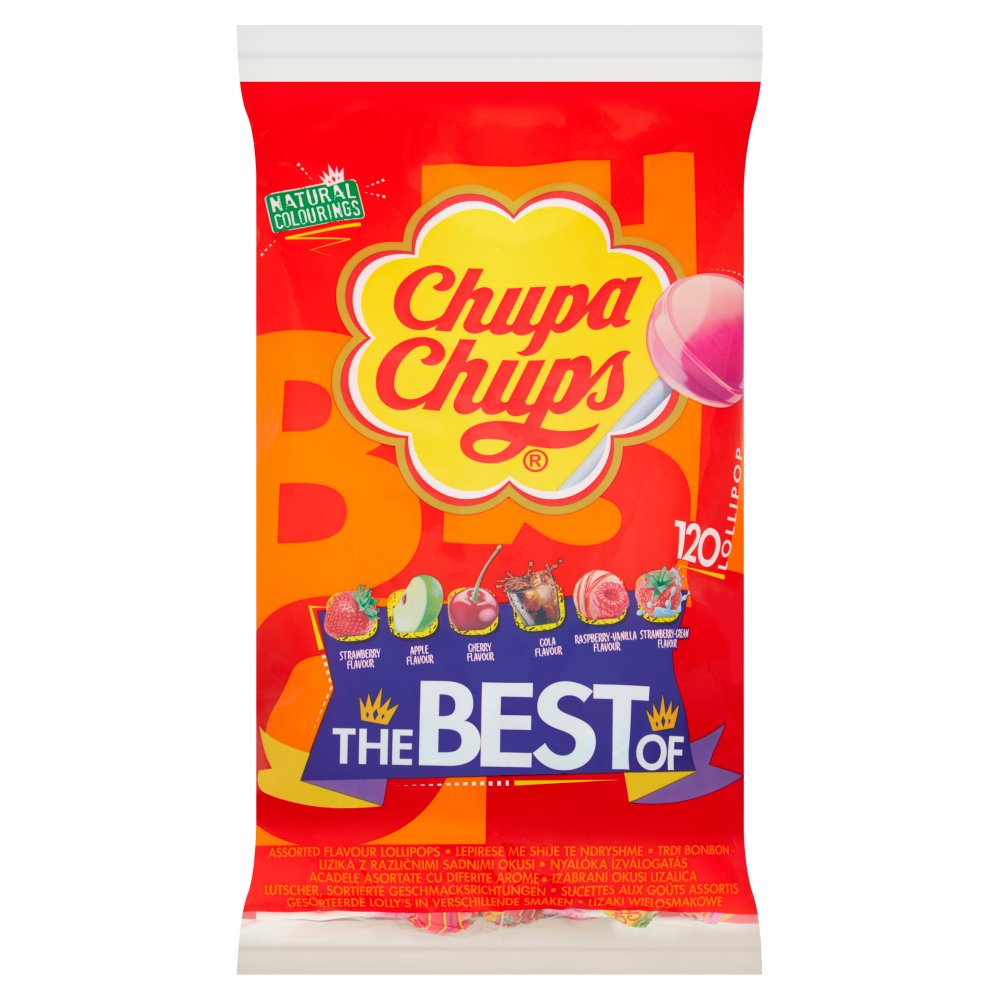 Chupa Chups The Best of 120 Lollipops 1440g