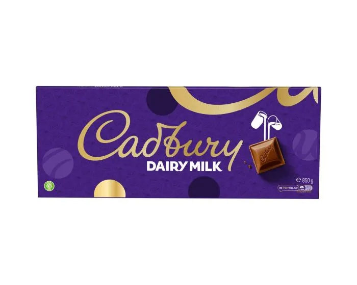 CADBURY DAIRY MILK CHOCOLATE GIFT BAR 850G