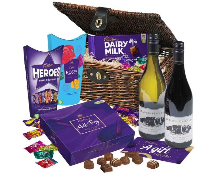 CADBURY CHOCOLATE & WINES HAMPER