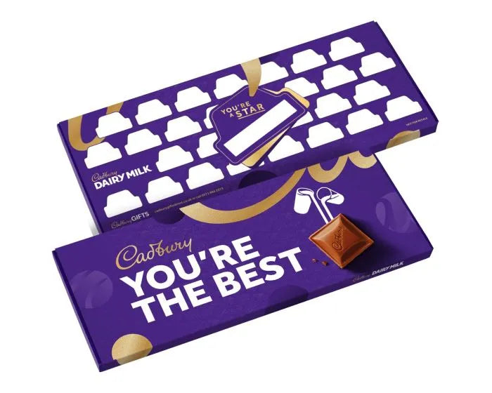 CADBURY YOU'RE THE BEST - MULTI SIGNATURE CHOCOLATE BAR (850G)