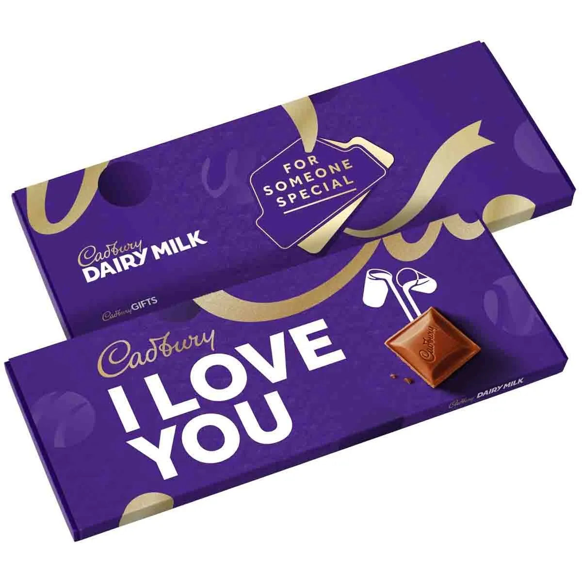 I LOVE YOU DAIRY MILK BAR (850G)