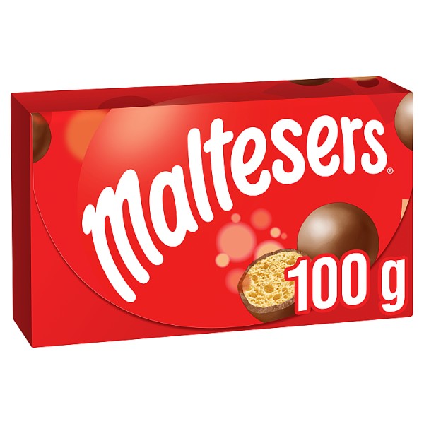 Maltesers Milk Chocolate & Honeycomb Gift Box of Chocolates 110g Pack size: Case of 16