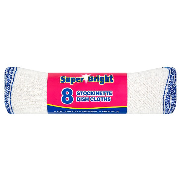 Super Bright 8 Stockinette Dish Cloths