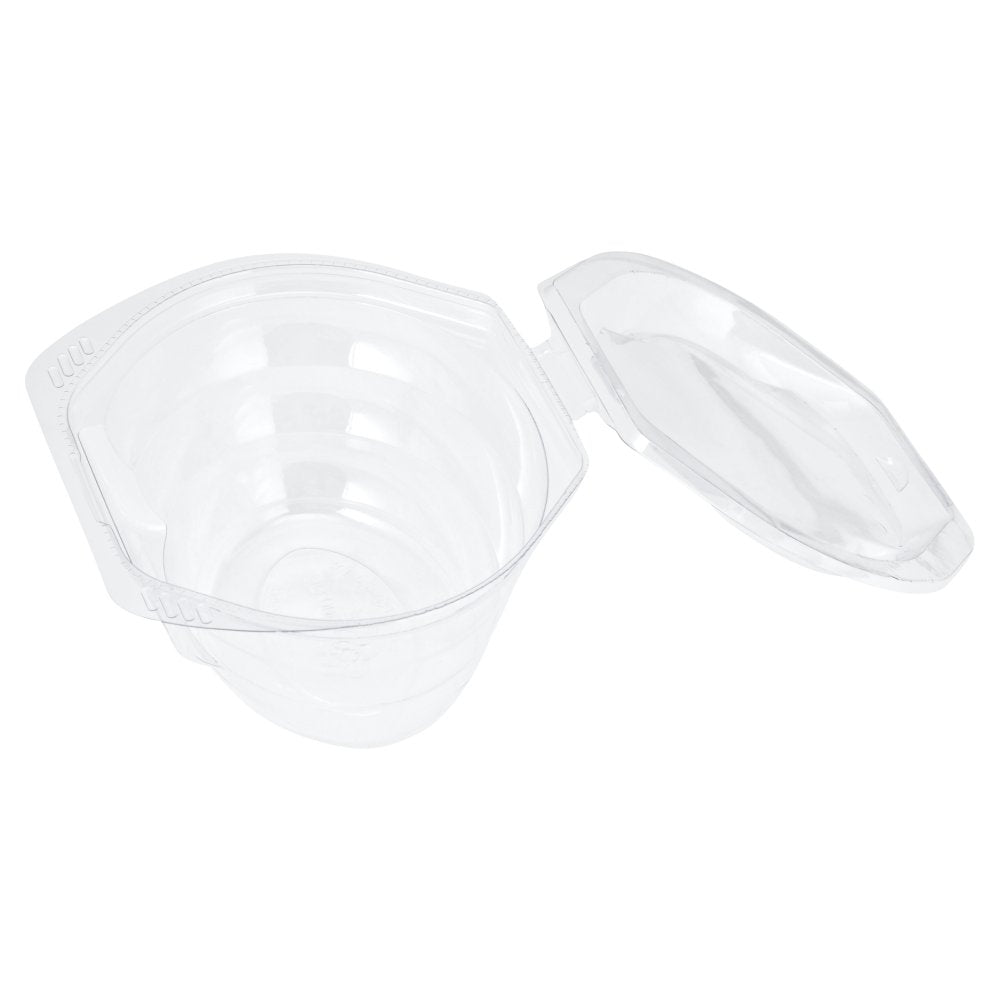 500cc Disposable Oval Hinged Salad Bowl (20 per pack)