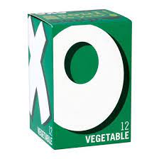 Oxo Cubes Vegetable 12s Pack size: Case of 24