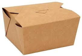 Compost Me Kraft Hot Food Box 50s No 1