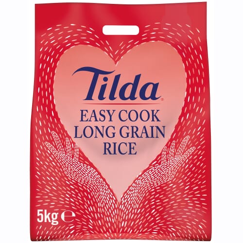 Tilda Easy Cook Long Grain 5kg Pack size: Case of 1