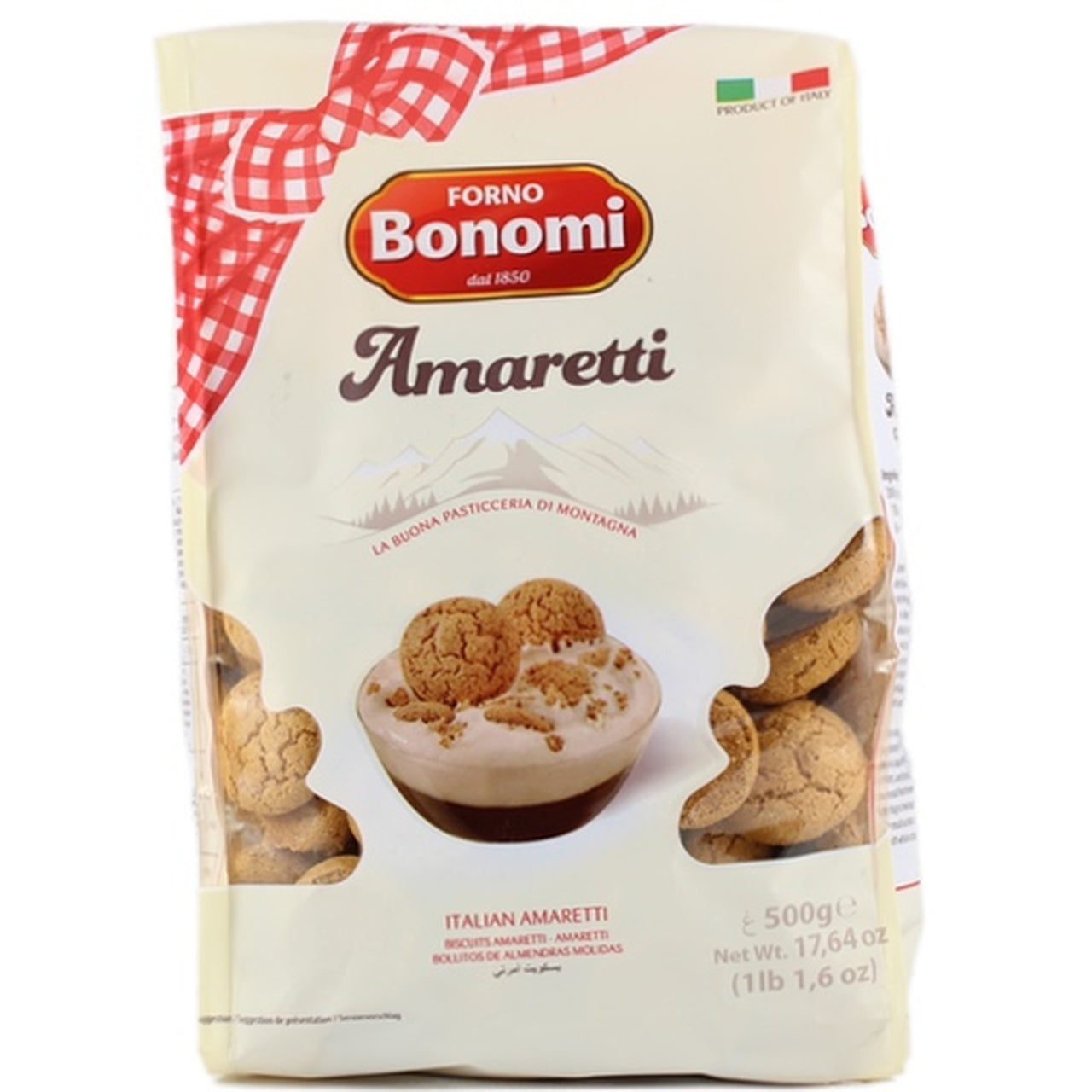 Forno Bonomi Amaretti 500g Pack size: Case of 1