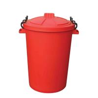 85L Clip Bin with Lid Red Pack size: Case of 1