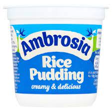 Ambrosia Rice Pudding 150g Pack size: Case of 6