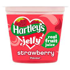 Hartley's Jelly Strawberry Flavour 125g Pack size: Case of 12