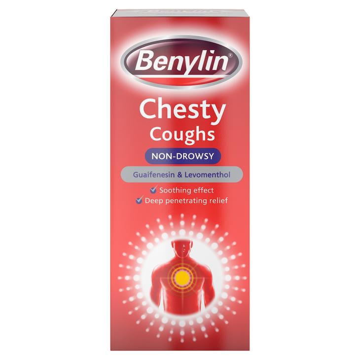 Benylin Chesty Coughs Non-Drowsy 150ml Pack size: Case of 6