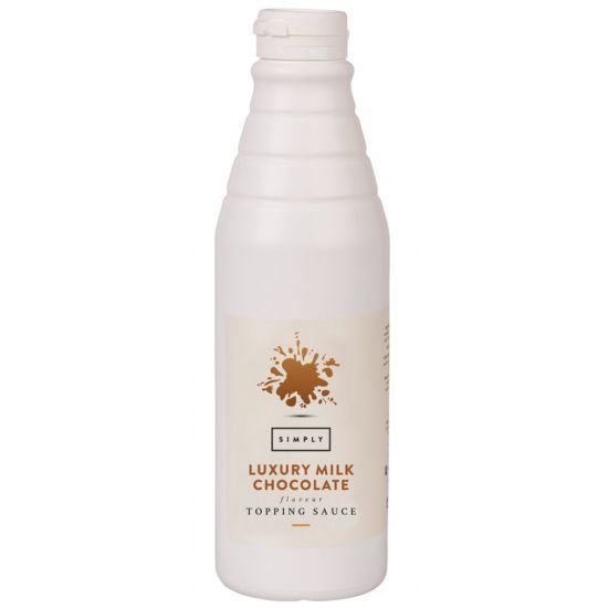 Simply Luxury Milk Chocolate Flavour Topping Sauce 1kg