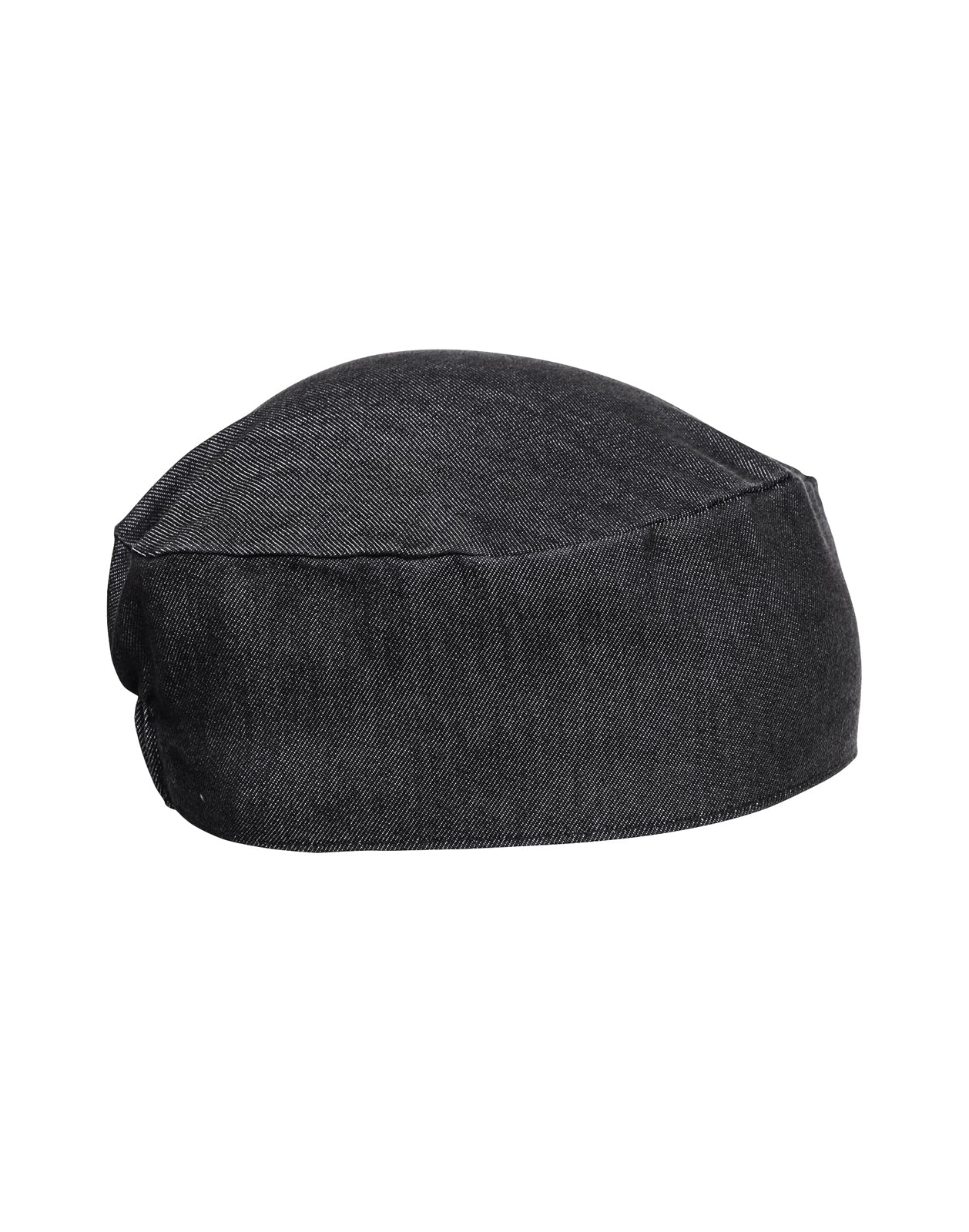 Chef Skull Cap Black Denim - Pack of 2 Pack size: Case of 1