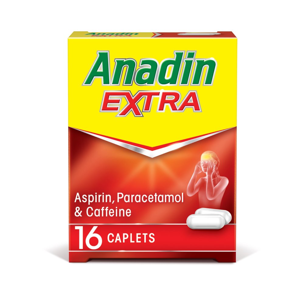 Anadin Extra Pain Relief Tablets 16s Pack size: Case of 12