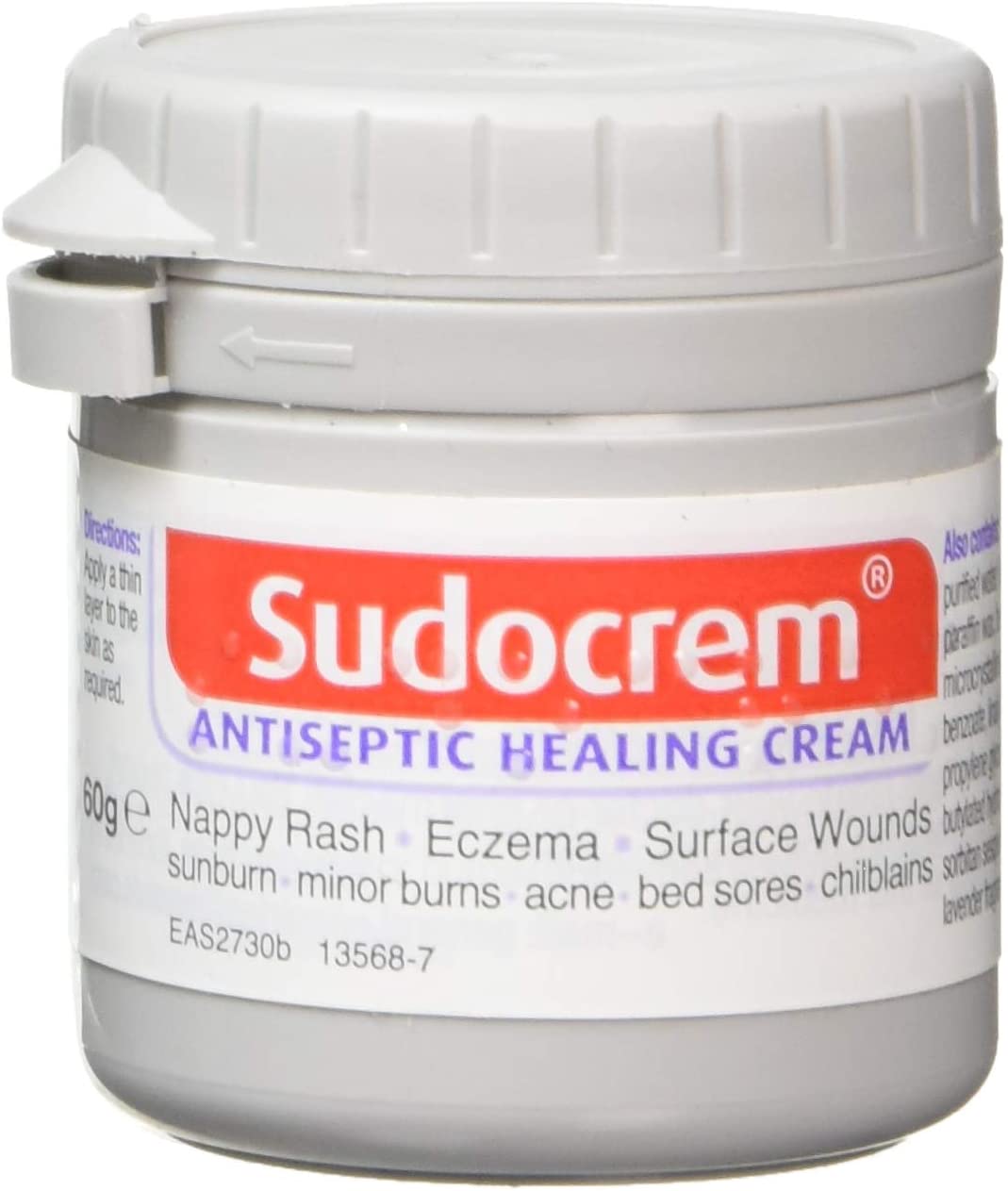 Sudocrem Antiseptic Healing Cream 60g Pack size: Case of 6