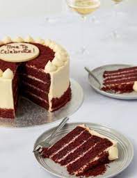 Personalised Extra Large Red Velvet Cake (Serves 24)