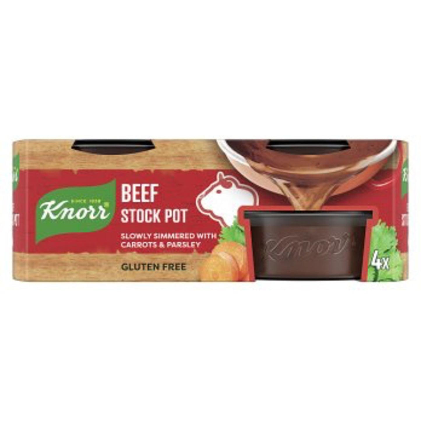 Knorr Beef Stock Pot 4 x 28 g Pack size: Case of 8