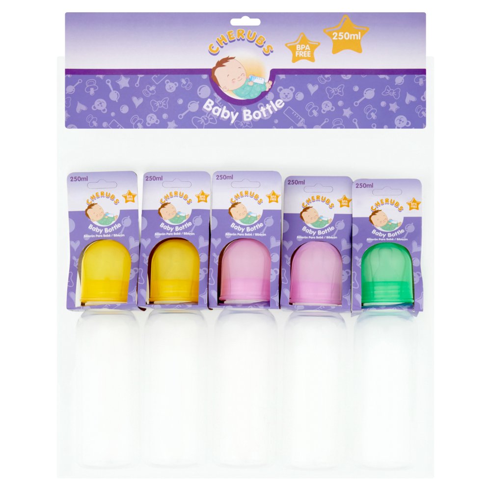 Cherubs Baby Bottle 250ml Pack size: Case of 6