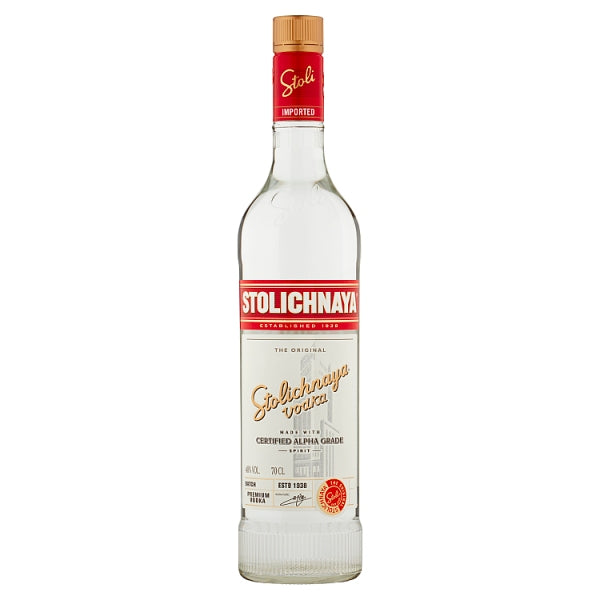 Stolichnaya The Original Premium Vodka 70cl