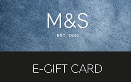Marks & Spencer gift card