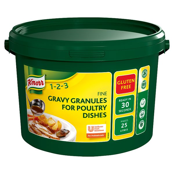 Knorr Gluten Free Gravy Granules for Poultry Dishes 25L