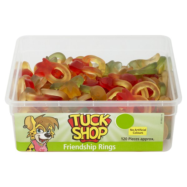 Tuck Shop Friendship Rings 120 Pieces 864g - Collectionmarket