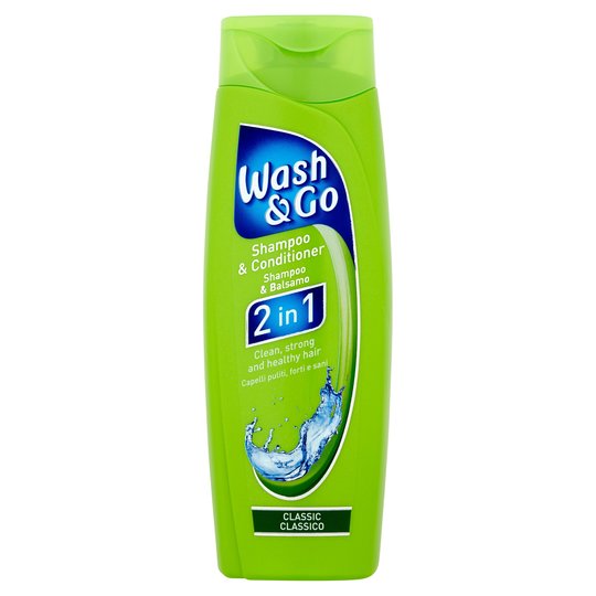 Wash & Go 2 In 1 Universal Shampoo Conditioner 200Ml
