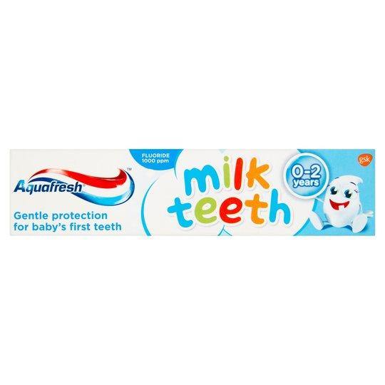 Aquafresh Milk Teeth Toothpaste 50Ml - Collectionmarket