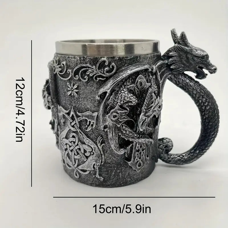 Dragon Resin Mug