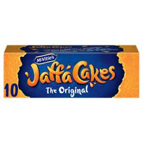 McVitie's Jaffa Cakes Original Biscuits 10 Cakes £1.25 PMP, 110g Pack size: Case of 12