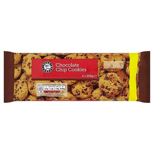 Euro Shopper Chocolate Chip Cookies 2 x 200g