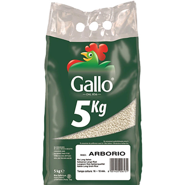 Riso Gallo Arborio 5KG Pack size: Case of 1