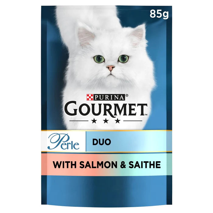 Gourmet Perle Duo with Salmon & Saithe 85g Pack size: Case of 26
