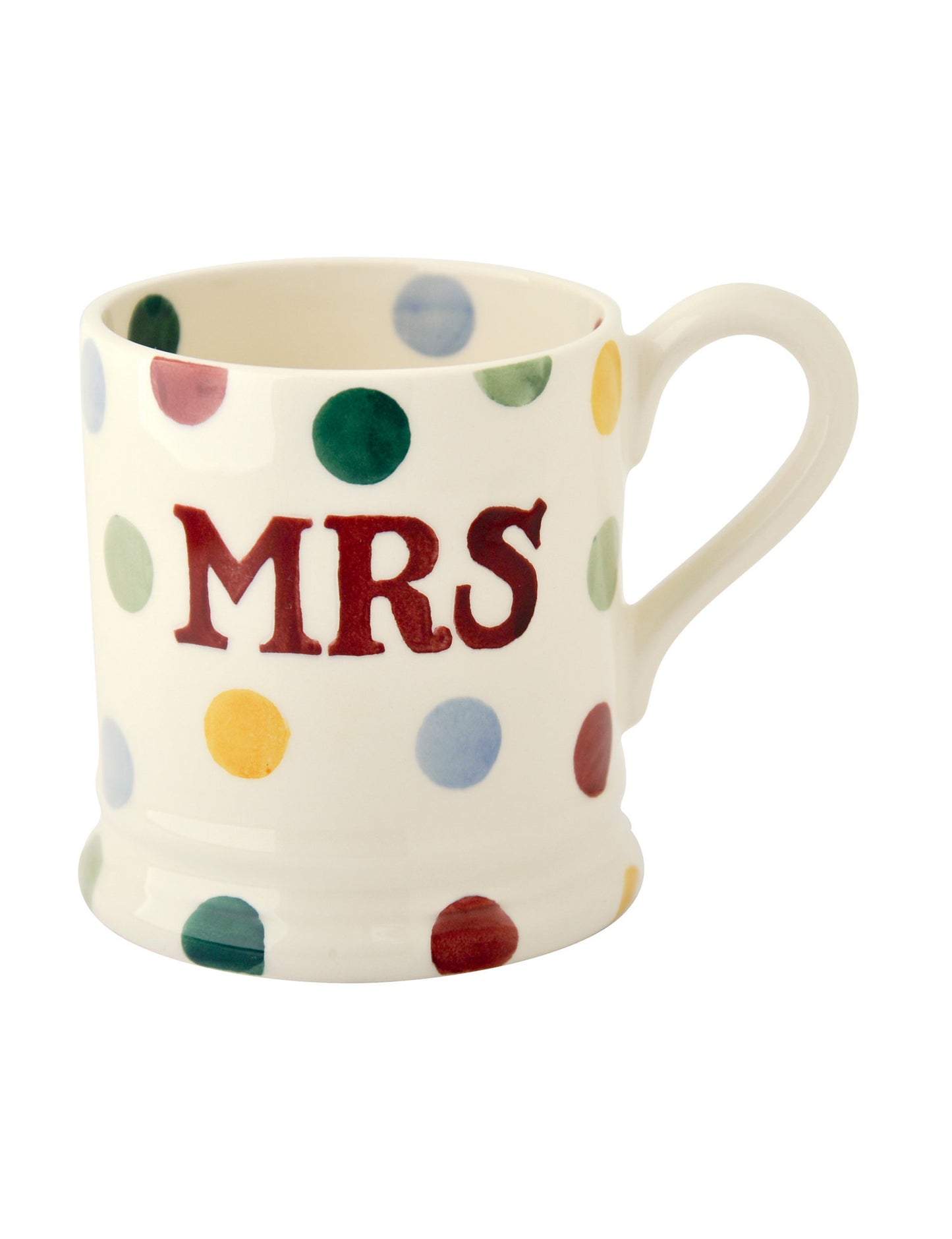 Set of 2 Mr & Mrs Polka Dot Mugs