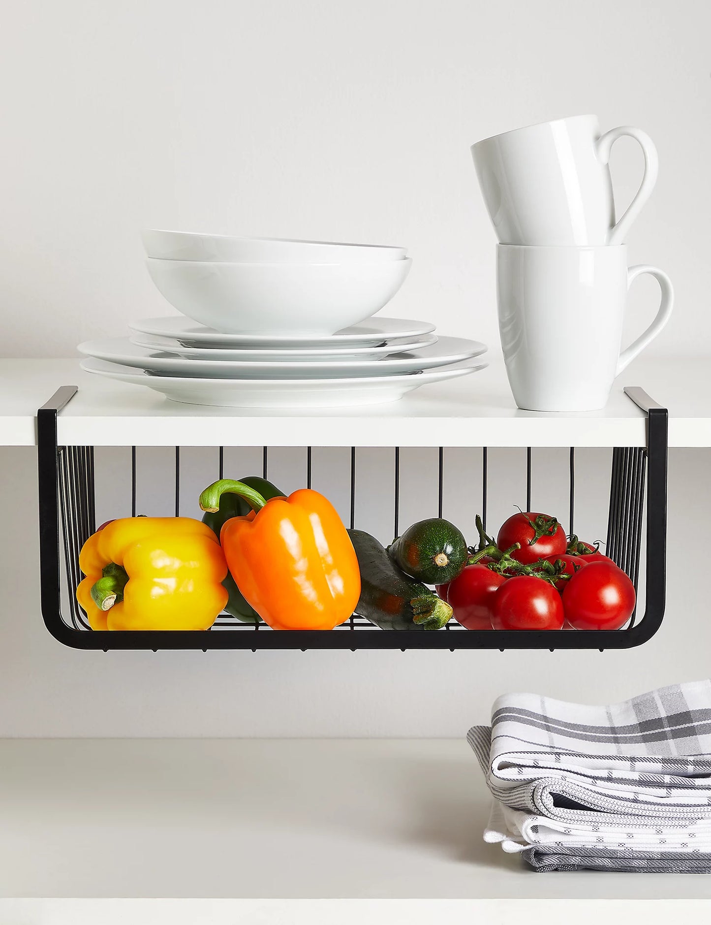 Under Shelf Wire Storage