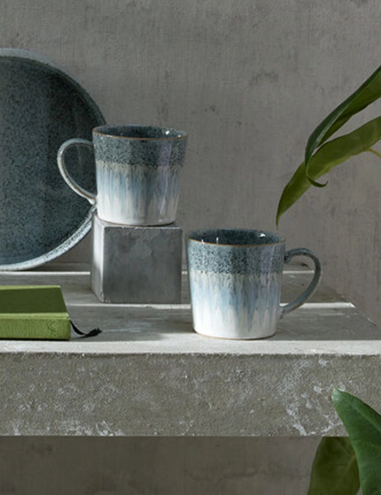 Set of 2 Studio Grey Accent Mugs