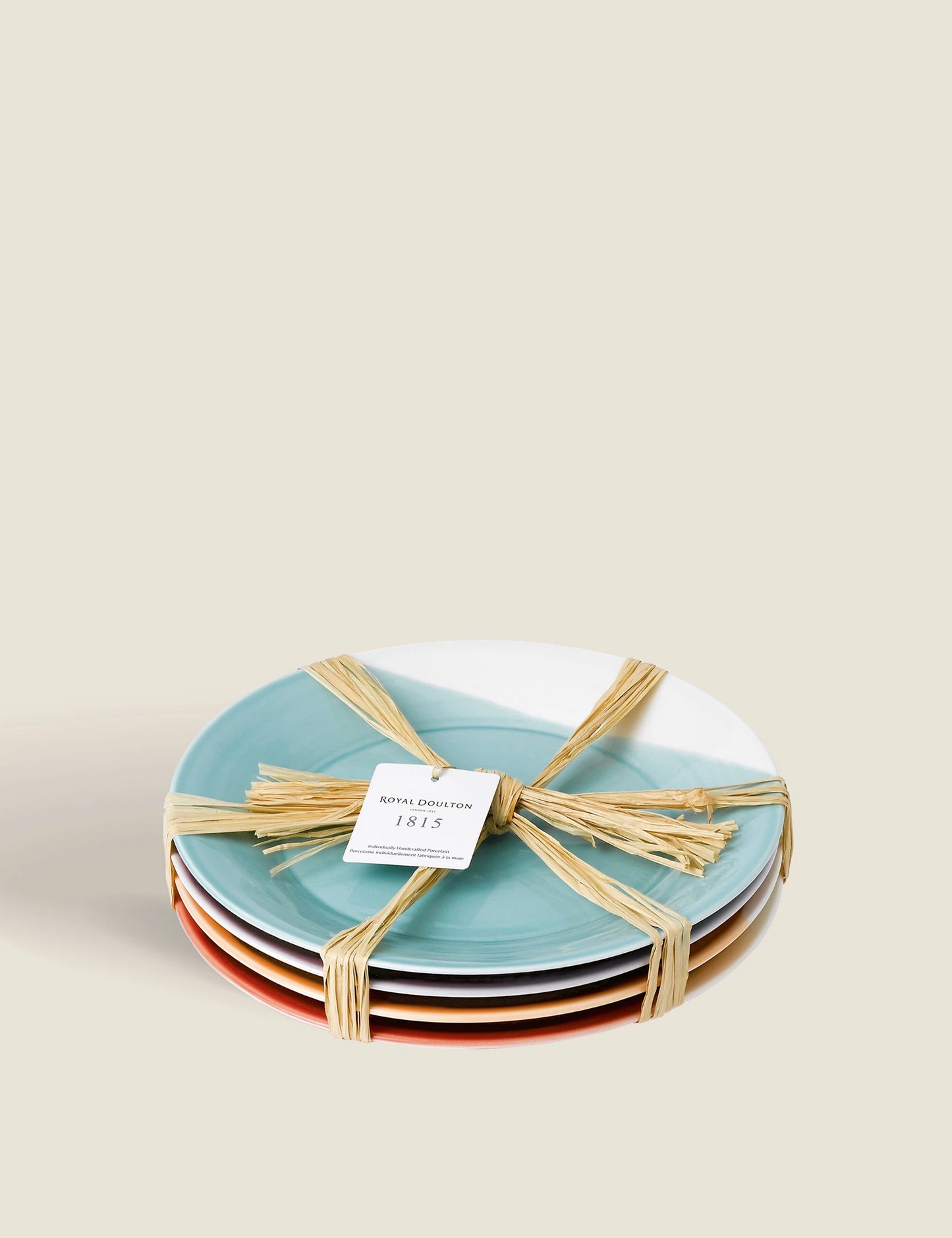 Set of 4 1815 Bright Side Plates