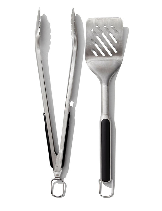 Good Grips Grilling Turner and Tongs Set