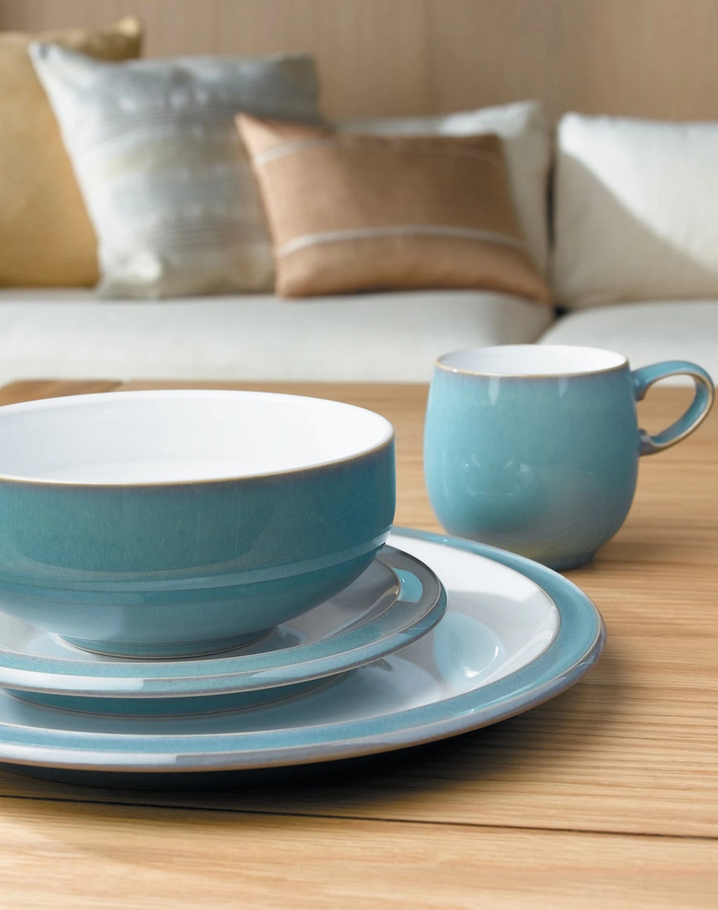 Set of 4 Azure Cereal Bowls