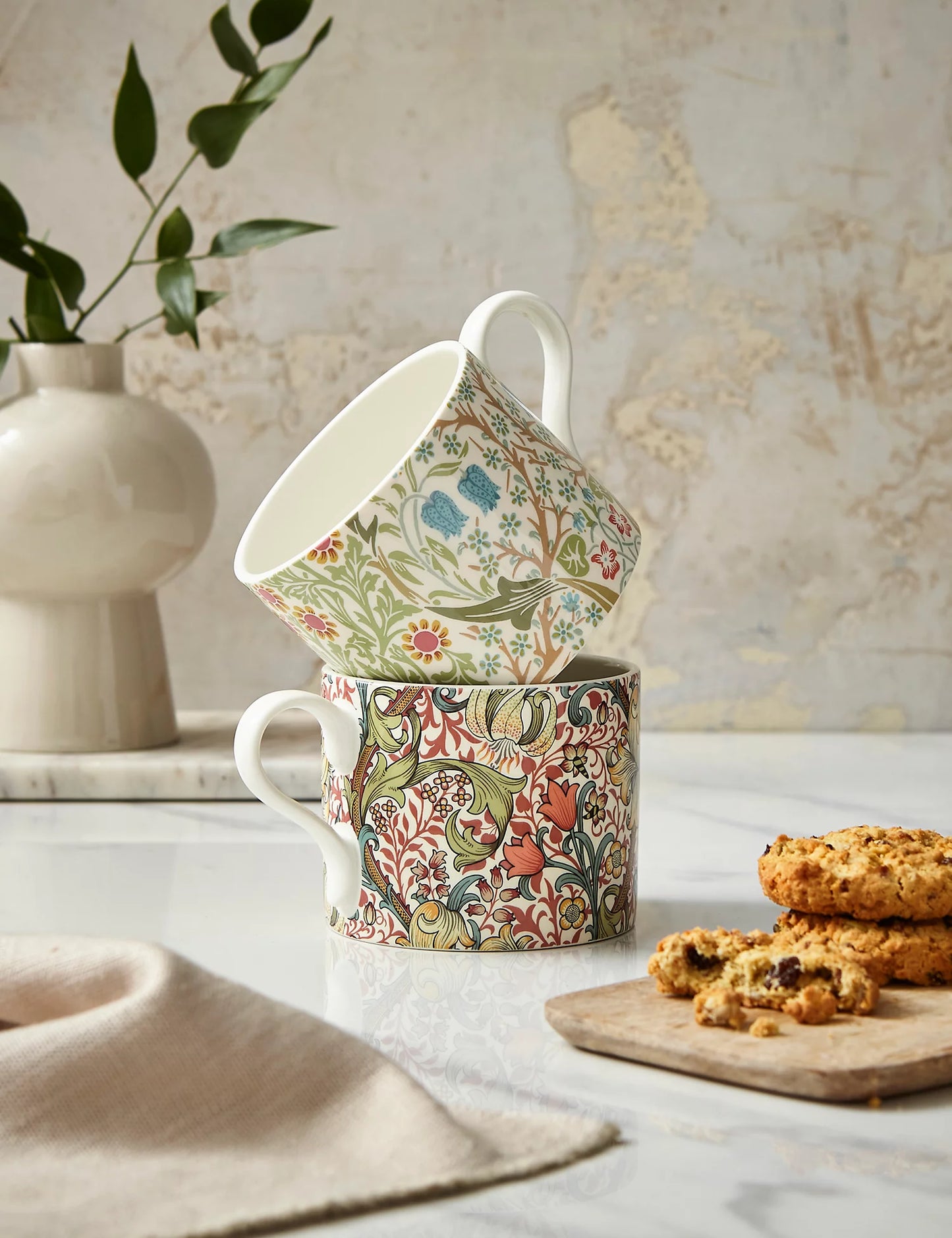 Patterned Teapot & Mug Set